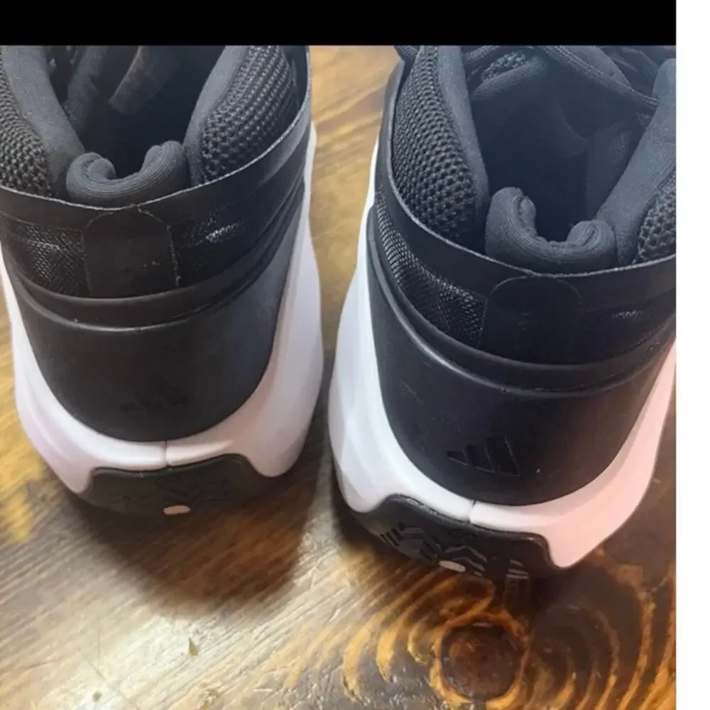 Adidas Crazy lllnfinity White‎ And Black Sneakers SIze 6